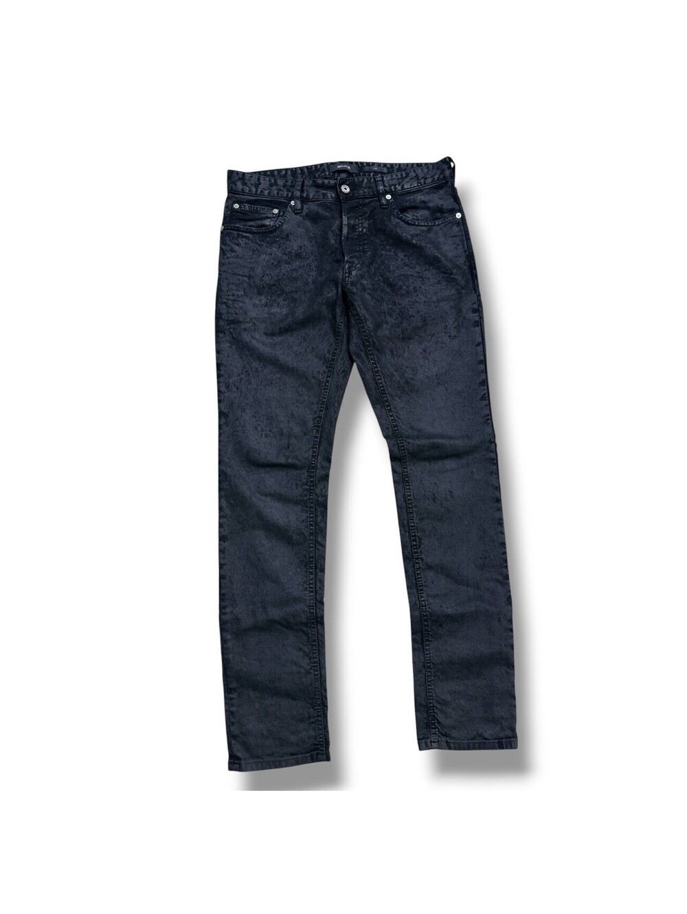 Just Cavalli Jeans Mens 32x31 Dark Wash Designer Denim Slim Straight